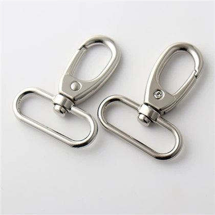 לוגו מותאם אישית שקית סיבוב וו כתף רצועת אבזם